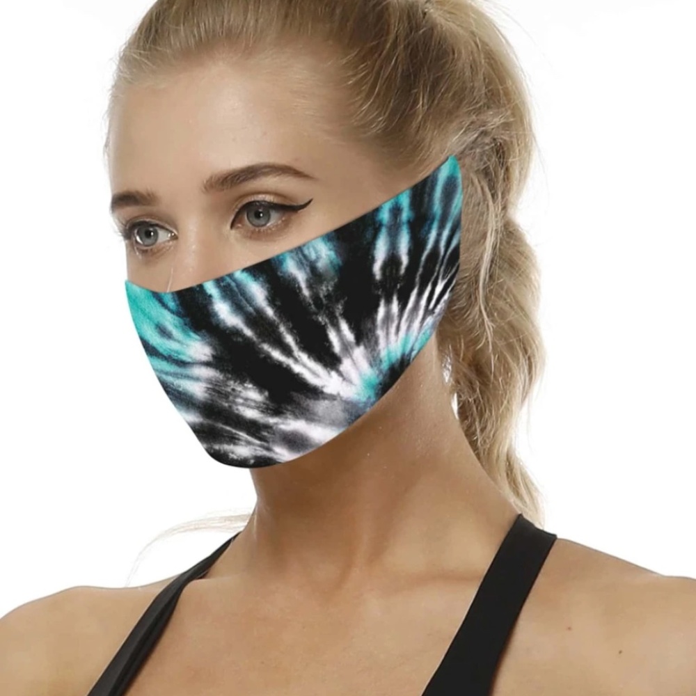Tie Dye Headband Mask
